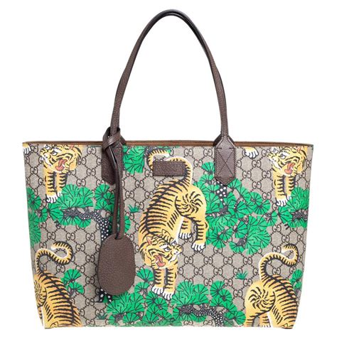 when was the bengal tiger gucci tote marketed|gucci tiger for sale.